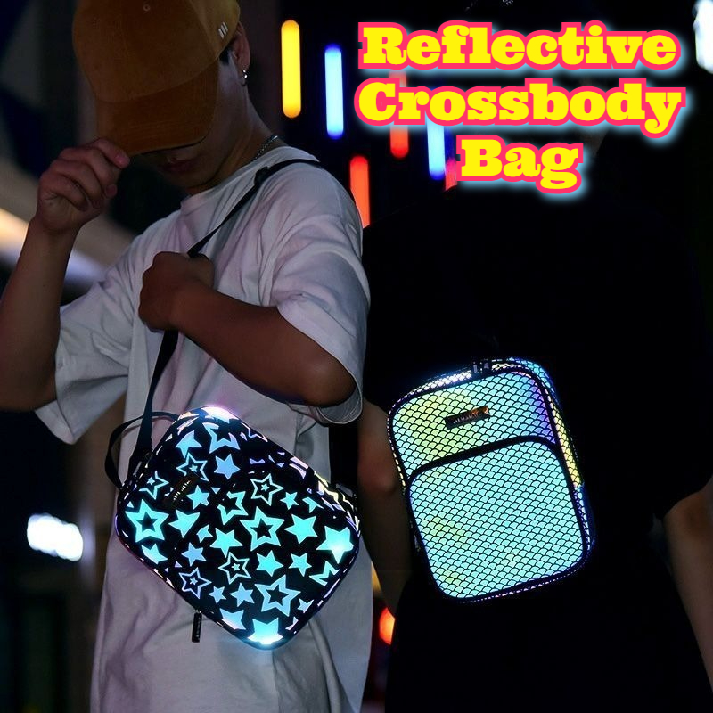 Cycling Commuter Bag - حقيبة كروس عاكسة متعددة الأغراض رياضية