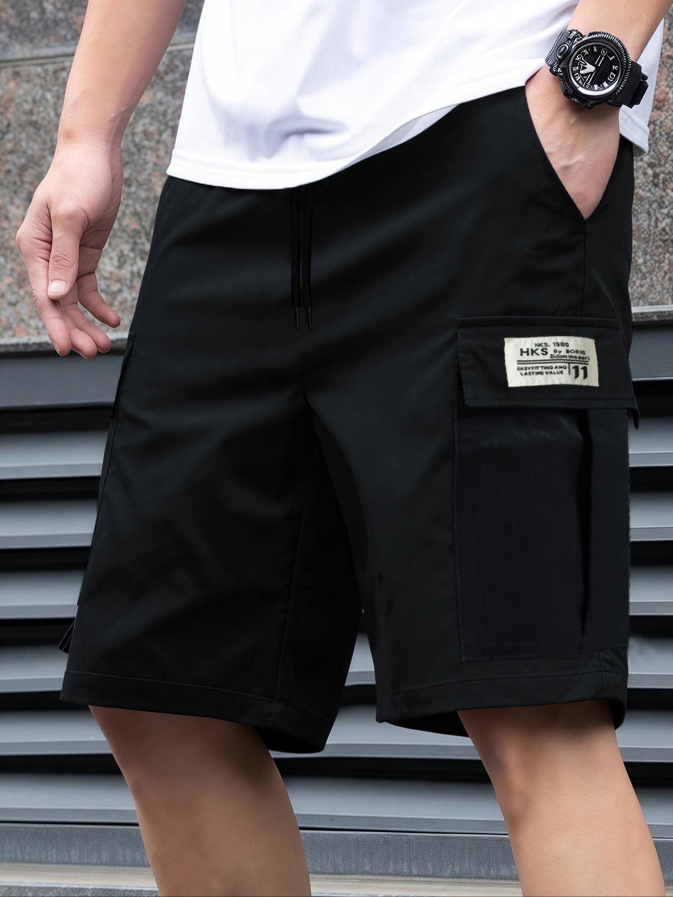 Cycling Shorts For Commute - شورت رياضي كاجوال عادي للرجال، قماش