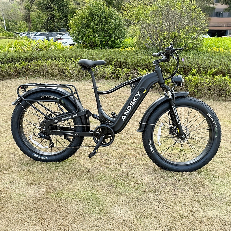دراجة كهربائية ANDSKY Gravita  - مراجعة Commuting On Mountain Bike وسعره