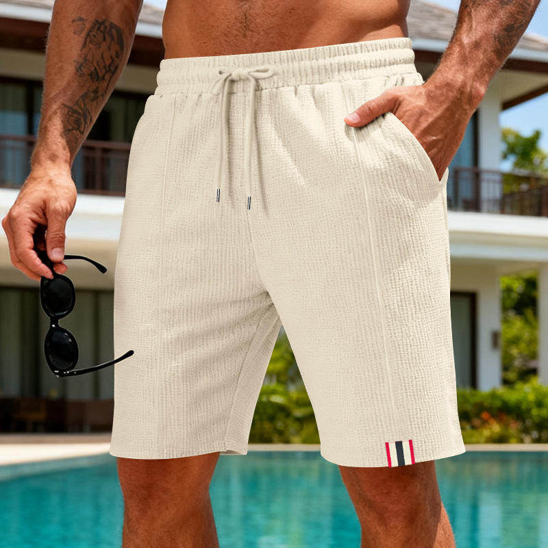 شورت رجالي صيفي فضفاض للشاطئ،  - مراجعة Cycling Shorts For Commute وسعره