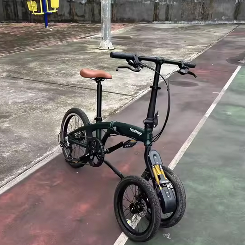 دراجة قابلة للطي بعجلة أمامية  - مراجعة Commuter Biking وسعره