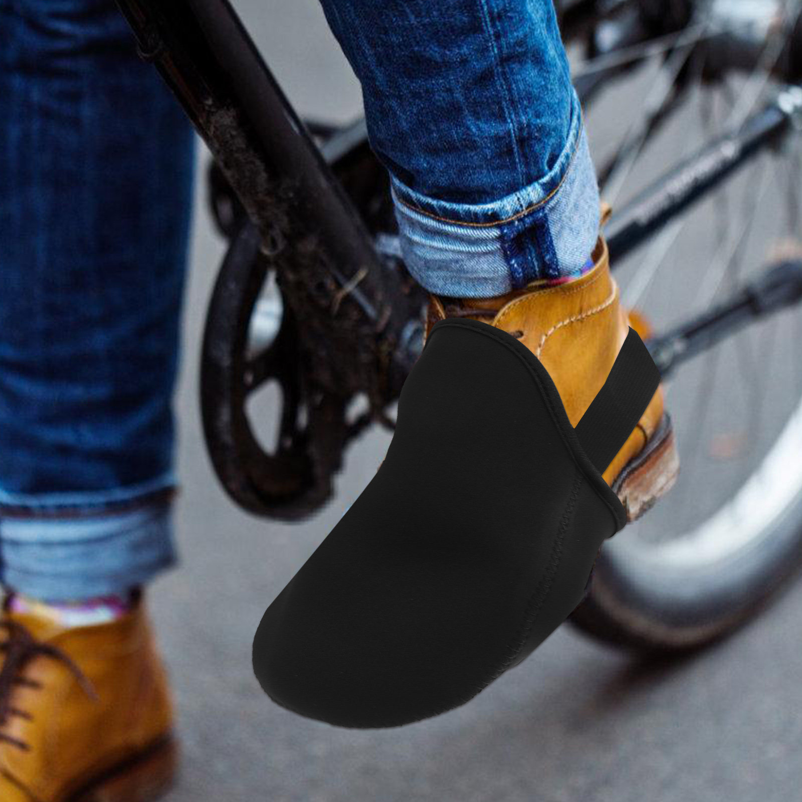 قطعتان من أغطية أحذية الدراجات - مراجعة Commuting With Road Bike وسعره